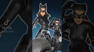 Catwoman y BatPod platinum Dc multiverse Mcfarlane Toys Batman #loctoys #catwoman #batman #review