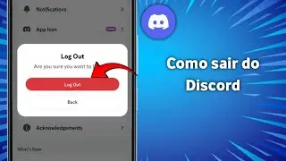 Como sair do Discord (2025)