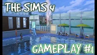 ДАНЯ-ВАМПИР И ТУСА ОКОЛО БАССЕЙНА!!!\\THE SIMS 4\\GAMEPLAY #1