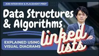 Insert node at specific position in Linked List - Data Structures & Algo ( using visual diagrams )