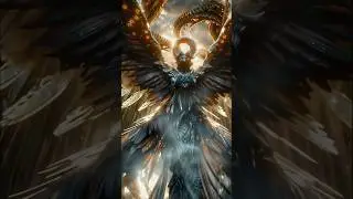 Biblically Accurate Seraphim 🪽✨🎺 (Isaiah 6:2-3 📖) #shorts