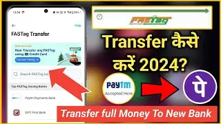 how to port Paytm fastag to another account | how to port fastag from Paytm 2024 | Fastag transfer