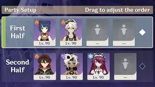 [5.5 Abyss] 4* Duo + Trio Clear (4* Weapons)