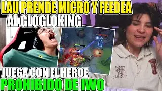 🔥LAU PRENDE MICRO Y FEDEEDEA AL GLOGLOKING😮JUEGA CON EL HEROE PROHIBIDO DE IWO 😮