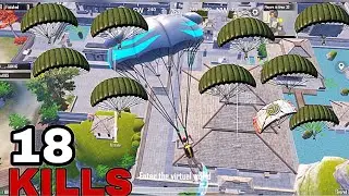BGMI Duo vs Squad Full Rush Gameplay | PUBG MOBILE #bgmi #pubgmobile #rakapubg