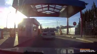 Граница Беларуси и Латвии. Тест Mio MiVue 568.