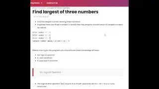 largest among three numbers #shorts #programming #coding #kkcodes