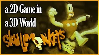 Skullmonkeys - a 2D Game in a 3D World