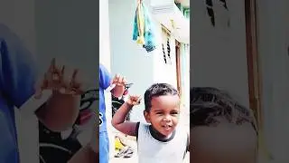 My Son Having With Fun His Mama ji 😊😁 #viral