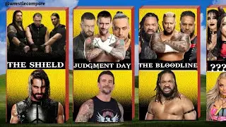 WWE Most Powerful Stable And Their Leader 