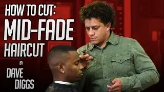 Mid Bald Fade Haircut Tutorial by Dave Diggs 2018