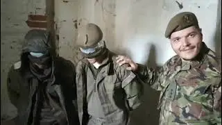Допит полонених російських снайперів
