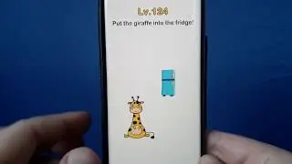 Put the giraffe into the fridge Brain Out