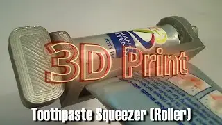 3D Printable Tooth Paste Squeezer (Roller)