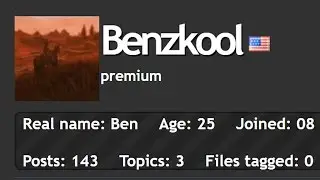 Benzkool is open a New World in Skyrim Modding Community! EXTENDED CENSORED VIDEO!