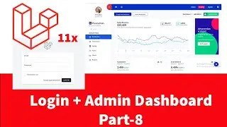 Laravel 11 - Set up Login Form With Admin Dashboard Template - Plugin Admin - Part 8