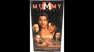 Opening & Closing To The Mummy Returns 2001 VHS