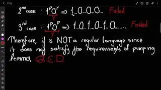 Pumping Lemma in Theory of Computation | How to use pumping lemma in a question?