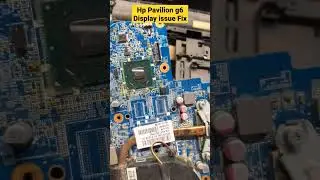 Hp Pavilion g6 Display issue Fix Bios Program write 