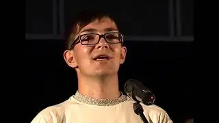 Дмитрий Дергалов читает своё стихотворение (2015 год)