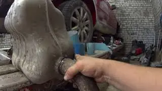 Глушитель Октавия. Замена бочки