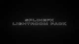 SplineFX Blender Lightroom Pack
