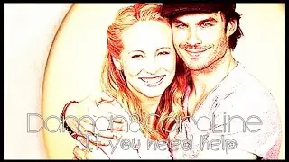 ►Damon & Caroline | If You Need Help {Friendship}