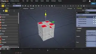 Getting Started: Altering faces, edges, and points in Clara.io
