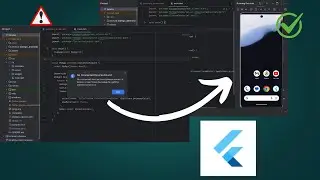 No connected devices found; please connect a device, or see flutter.dev/setup for getting 
