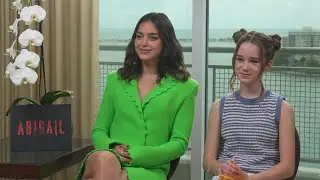 Melissa Barrera & Alisha Weir Interview: Abigail