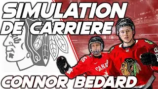 JE SIMULE LA CARRIÈRE DE CONNOR BEDARD SUR NHL 23