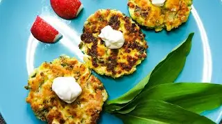 ПП солёные сырники с зелёным луком и укропом | Получается ООЧЕНЬ вкусно!!!  | пп рецепты