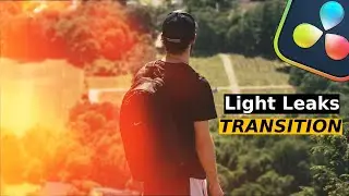Light Leaks Transitions In DaVinci Resolve 18 Tutorial