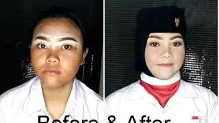 Tutorial MAKEUP SIMPEL ||Paskibra 17 Agustus 2018