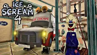 🔥НУ ВОТ И ПОНЕСЛОСЬ...🔥 - Ice Scream 4 (Hack Time перезаливы)