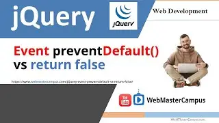 jQuery Event Preventdefault vs Return False - Return false in javascript not working