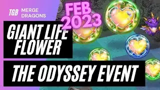 Merge Dragons The Odyssey Event Part 2: Giant Life Flower