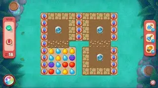 Gardenscapes level 12122 Gameplay 