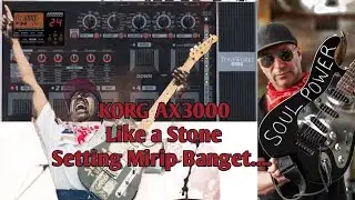 Korg AX3000 patch audio slave Tom Morello like a stone