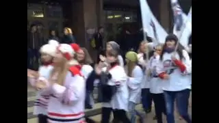 Наши болельщики в Киеве