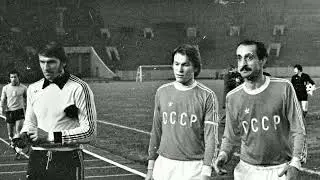 1977. СССР - Греция - 2:0. Голы забили Анатолий Коньков и Давид Кипиани. Редкие фото с матча!
