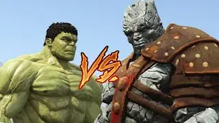Hulk vs Korg