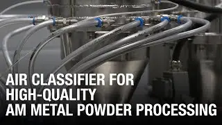 Rosswag adds Air Classifier for high-quality AM metal powder processing
