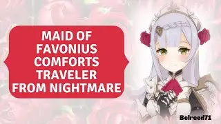 Maid of Favonius Comforts Traveler from Nightmare [Genshin Impact Noelle Roleplay][Sleep Aid]