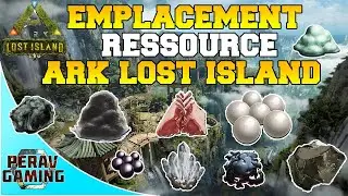 ark lost island ressources