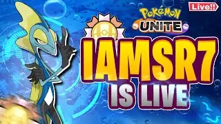 IAMSR7 GAMING is Live | Pokemon Unite | NEW SEASON 12 RANKED PUSH 🤩🔥 | Road To 4K Subs.🥳🎉🎊