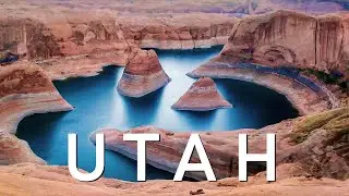 FLYING OVER UTAH - Relaxing Music & Amazing Beautiful Nature Scenery For Stress Relief