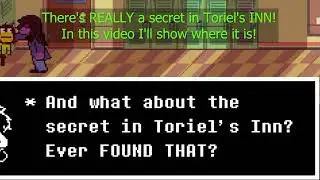 Toriel's Inn Secret Truly Exists!  - RIBBIT! A Deltarune MOD by TheMaximus!