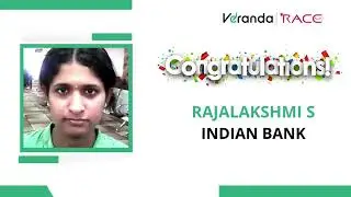 RAJALAKSHMI S -  2022 [ INDIAN BANK ] | Veranda Race
