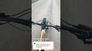 LA AUTONOMÍA ES DE 80 kilómetros de carga en 4 horas 🫡 #mtb #ebike #ciclismo